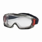 Bouton® 251-60-0020 Stone™ 251-60 Protective Goggles, Anti-Scratch/Anti-Fog Lens Coating, Clear Lens, Polycarbonate Lens, 99.9 % UV Protection, Specifications Met: ANSI Z87.1