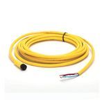 Rockwell Automation DeviceNet™ 1485R-P6R5-C Micro Style Standard Thin Media Patch Cord, 5-Pin Straight Female x Cable Connector, 19.68 ft Cable Length