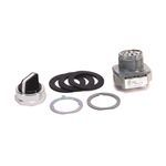 Rockwell Automation 800T-J2KC7C Non-Illuminated Selector Switch, 30.5 mm, Knob Operator, White