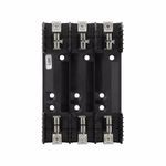 Bussmann H250 Fuse Block, 250 VAC/VDC, 61 to 100 A, 3 Poles, H, 8 to 1/0 AWG Wire