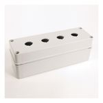 Rockwell Automation 598-4PB22G 4-Hole Definite Purpose Motor Control Enclosure, 9.84 in H x 3.15 in W x 3.35 in D