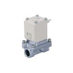 SMC® VXZ255HJB VXZ 2-Port Valve, 3/4 in Nominal, NPT End Style, 1.5 MPa Pressure, 9.4 Cv Flow Rate, Brass Body