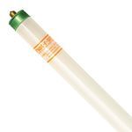 Shat-R-Shield® 43546 Straight Fluorescent Lamp, 59 W Wattage, 1-Pin FA8 Lamp Base, Linear Fluorescent Lamp, 5900 Lumens, 85 CRI, 4100 K Color Temperature, 96 in L