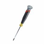 Klein® 85613 Electronic Screwdriver Set, Measurement System: Imperial, 4 Piece, Insulated: No, Screwdriver Types Included: Phillips®/Slotted, Steel, Polished Chrome
