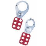IDEAL® 44-801 Safety Lockout Hasp, 6 Padlocks Maximum, Aluminum