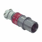 Crouse-Hinds Arktite® CPP516 Explosionproof Watertight Pin and Sleeve Plug With Aluminum Handle, 600 VAC, 250 VDC, 100 A, 1 Pole, 2 Wires