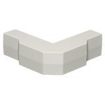 PREMISE WIRING PL1EE External Elbow Cover, 1-1/4 in Bend Radius, 1.03 sq-in, PVC