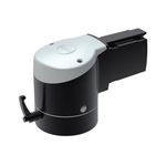 Hoffman SYSPEND™ S2MFEC CS4 Flange Elbow Coupling, 5.39 in H x 8.41 in W, For Use With SYSPEND™ 281-MAX Suspension System, Aluminum, Black