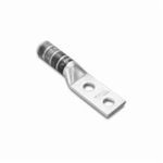 BURNDY® HYLUG™ YA252TC38 YA-2TC 2-Hole Compression Lug, 1/0 AWG Solid/Stranded Copper Conductor, Die Code: 12, 3/8 in Stud, Copper