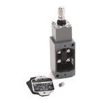 Rockwell Automation Limit Switch, NEMA Type 4 and 13 Oiltight Construction, Non-Plug-In, Top Push Rod, Adjustable, 2-Circuit, Whole Switch