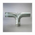 Donaldson® P206298 Splitter Tee Adapter, 5 in Dia Inlet/Outlet, 16 ga Aluminized Steel