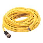 Rockwell Automation 889M-F12AH-15 Standard Patch Cord, M23 Connector, 12-Pin Straight Female Connector, 49.2 ft Cable Length