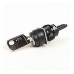 Rockwell Automation 800B-KM2A Non-Illuminated Twist/Key Release Operator, 2 Positions