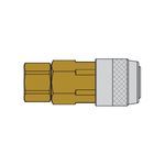 Foster® LN3 Automatic Socket, 1/4 in, FPT, Brass/Steel
