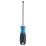 Jonard Tools® SDC-5166 Screwdriver, Cabinet Slotted Point, 5/16 in Point, S2 Steel Shank, 10-3/8 in OAL, Rubber Handle