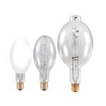 Sylvania Super Metalarc® MS400/HOR/64445 HID Metal Halide Lamp, 400 W Wattage, E39 Position Oriented Mogul Lamp Base, Quartz Metal Halide Lamp, BT37 Shape, 39000 Lumens