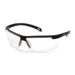 Pyramex® Ever-Lite® SB8610R25 Reader Eyewear, +2.5 Diopter, Clear Lens, Black Frame, Polycarbonate Frame, Polycarbonate Lens, 99.9 % UV Protection, Specifications Met: ANSI Specified
