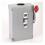 Rockwell Automation 1494H-BN3N Heavy Duty Non-Fusible Rainproof Safety Switch, 600 VAC, 30 A, 3 hp, 10 hp, 5 hp