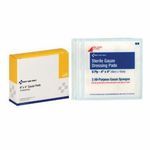 First Aid Only® 3-300 Sterile Gauze Pad, 4 x 4 in