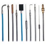 Allen-Bradley 43PR-NFS53FM Plastic Fiber Optic Cable, Diffuse, Plastic, Small Apertures (W. Adaptors), SS, NF THRD M4x0.7, 1 Sensing Tip, 158 degree F, Std 2m, 78 EA, 0.50 mm, Bifurcated, 0.50 mm, Bifurcated, Axial Tip, THRD Tip, Polyethylene 200 F