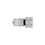 Foster® FHK 2-Way Shut-Off Plug, 1 in, FPT, Steel