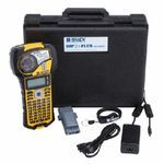 Brady® BMP®21 BMP21-PLUS-KIT1 Portable Label Printer Kit, Thermal Transfer Print, AA Battery Power Source, LCD Display