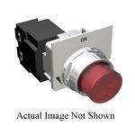 Siemens 49SPL0BRE Finger-Safe Transformer Pilot Light, 600 VAC, Rear Mounting