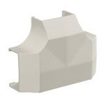 PREMISE WIRING PW2TC Extruded Full Capacity Non-Metallic Standard Tee Fitting, For Use With: WallTrak® PW2 Latching Non-Metallic Raceway, Office White