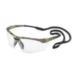 Gateway Safety® 28CM79 Conqueror® Unisex Safety Glasses, Anti-Fog Lens Coating, Clear Lens, Half Framed Frame, Camouflage Frame, Nylon Frame, Polycarbonate Lens, Specifications Met: ANSI Z87.1