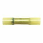 Scotchlok™ MH10BCX Standard Butt Connector, 12 to 10 AWG Conductor, 1-1/2 in L, Seamless Barrel, Copper, Yellow