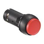 Rockwell Automation 800FD-E4X01 Round Pushbutton Operator, 1NC Contact Configuration, Red