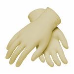 PIP® Ambi-dex® 62-322-M Industrial Grade Disposable Gloves, M, Natural Latex Rubber, Natural, 9.3 in L, Powdered Powder, Fully Textured, 5 mil Thickness, Ambidextrous Hand