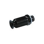 SMC® ZPT10BS-A5 ZPT Bellow Vacuum Pad, 10 mm Dia, M5 x 0.8 Thread, Silicon/Rubber