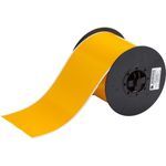 Brady® B30C-4000-595-YL Label Tape, 100 ft L x 4 in W, For Use With: BBP®31, BBP®33 and BBP®35 Thermal Transfer Printers