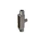 Calbrite™ S61500TB00 Type TB Conduit Body With Cover, 1-1/2 in Hub, 8, 35 cu-in, 316 Stainless Steel, #4 Polished