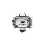 GracePort P-P22-B3RX PANEL INTERFACE CONNECTOR WITH USB TYPE A/F TO A/F, PMH, UL TYPE 4, NO OUTLET