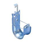 Caddy® CAT32HP4Z34 J-Hook With Multi-Function Clip, 2 in, 30 lb Load, Spring Steel