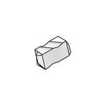Kennametal® Top Notch™ 1796157 Threading Insert, NTK Insert, 12 to 24 TPI Internal/14 to 44 TPI External Threads per Inch, Internal/External/60 deg Partial Profile Thread, 1 to 2 mm Internal/0.6 to 1.75 mm External Pitch, Left Hand Cutting Direction