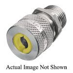 Wiring Device-Kellems SHC1027 Form 3 Standard Straight Cord Connector, 1/2 in Trade, 1 Conductor, Cable Openings: 0.63 to 0.75 in Dia, Machined Aluminum