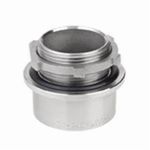 Calbrite™ S60500LT00 Line Terminator Conduit Hub, 1/2 in For Use With: Stainless Threaded Conduit, 316 Stainless Steel, Bright