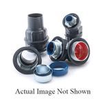 Plasti-Bond REDH2OT® PR5334 Insulated Straight Liquidtight Conduit Connector With External Grounding Lug, 1 in Trade, Ferrous Metal, PVC Coated/Urethane