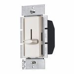 Bryant Electric tradeSELECT® RSFSQFLA Dimmer Switch/Fan Speed Control, 120 VAC, 5 A, 1 Pole, Operation Mode: Slide-to-Off, Light Almond