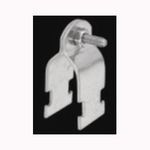 Calbrite™ S61500SC00 Conduit Strut Clamp, 1 in Conduit, 800 lb Load, 1/2 in OD, 316 Stainless Steel