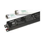 Sylvania 49970 QHE High Efficiency Electronic Ballast, FO32/XP Lamp, 32 W Lamp, 120 to 277 VAC, Instant Start, Ballast Factor: 0.88