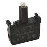 Rockwell Automation 800F-NUR Integrated Lamp Module, LED Lamp, 24 to 120 VAC/VDC, Red