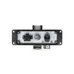 GracePort P-R2-H2R3 PANEL INTERFACE CONNECTOR WITH CATEGORY 5E RJ45, PANEL MOUNT HOUSING, UL TYPE 4X, SIMPLEX OUTLET, 3 AMP CIRCUIT BREAKER