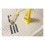 Brady® 78147 Anti-Slip Non-Reflective Striped Tape, 60 ft L x 2 in W, Black on Yellow, B-916 Plastic