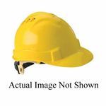 Gateway Safety® 71215 Serpent® Vented Safety Helmet, Fits Minimum Hat Size: 6-5/8 in, Fits Maximum Hat Size: 8-1/4 in, Polyethylene, 6-Point Suspension, ANSI Electrical Class Rating: Class C, ANSI Impact Rating: ANSI Z89.1-2009, Type 1, Ratchet Adjustment