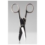 Jonard Tools® ES-1964 Electrician's Scissor, 1-3/4 in Length of Cut, 5-1/8 in OAL, Sharp Tip, Serrated Edge