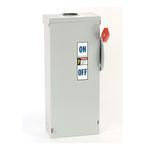 Rockwell Automation 1494H-CN3H2 Fusible Heavy Duty Rainproof Safety Switch, 240 VAC, 60 A, 5 hp, 3 to 10 hp, 7-1/2 to 15 hp, 10 hp